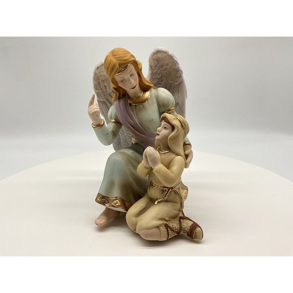 Thomas Kinkade Nativity Collection Figurine " Do You See What I See?" Angel - Picture 4 of 16